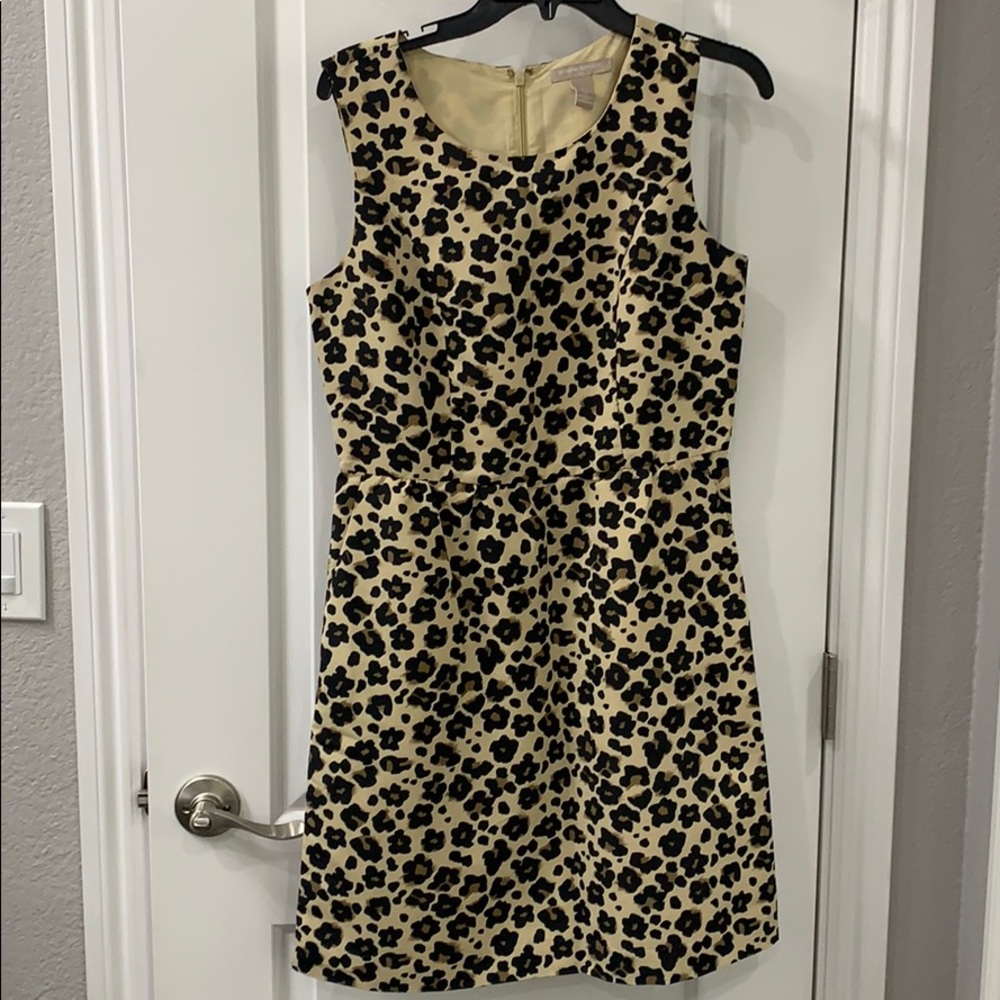 Banana republic leopard print dress